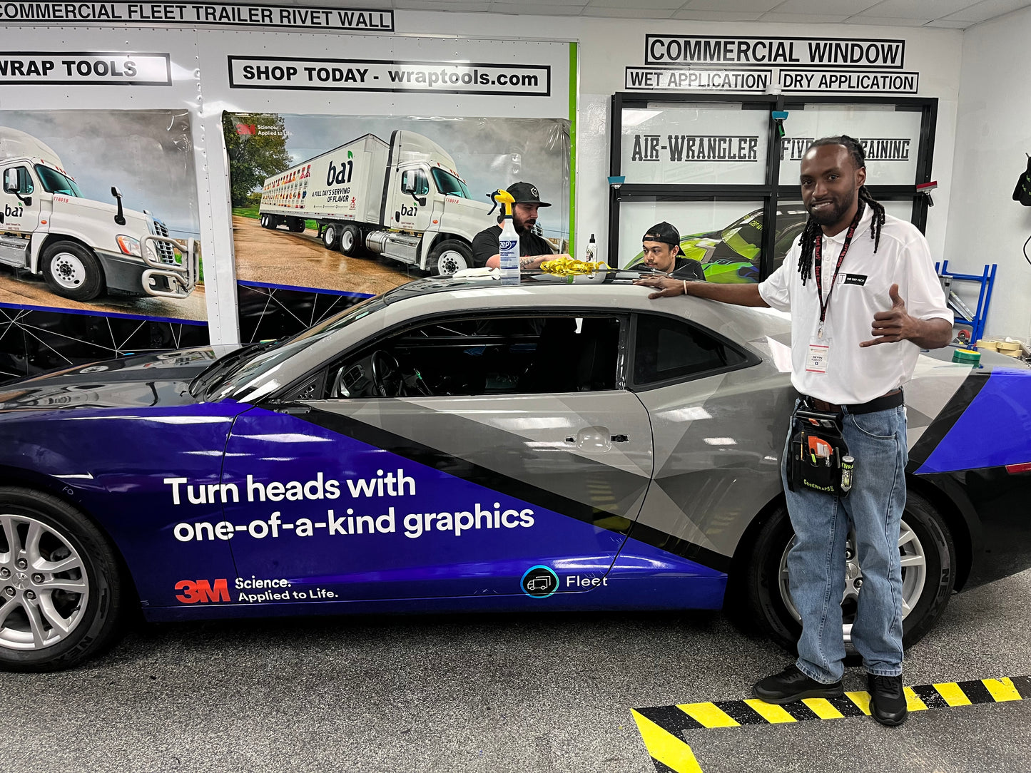 Full vehicle vinyl wrap(with artwork)