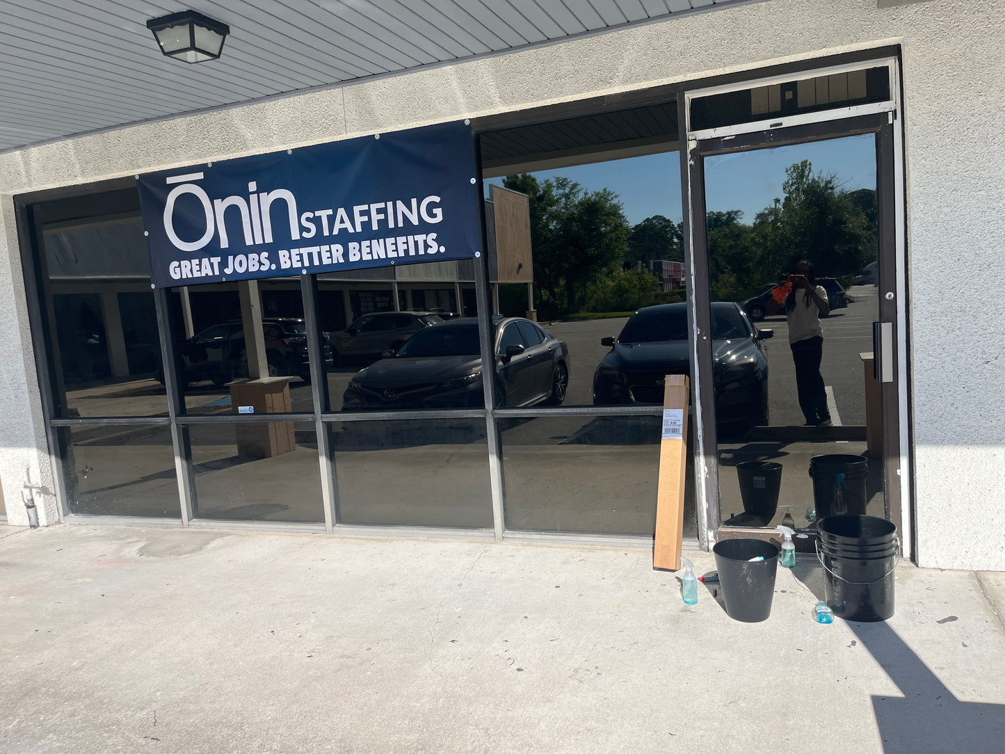 Commercial or home property tint estimate.